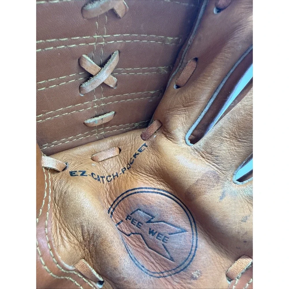 Vintage All Pro Pee Wee PW-888 Leather Youth Baseball Glove Mitt
